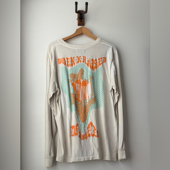 BORN X RAISED Long Sleeve “Venice Beach” Tee - XL - Picture 2 of 3